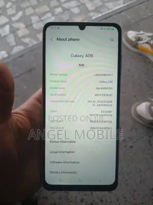 New Samsung Galaxy A06 64 GB Rose Gold