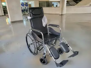 Toilet Wheelchair封smooth Transfer With Detachable Armrest