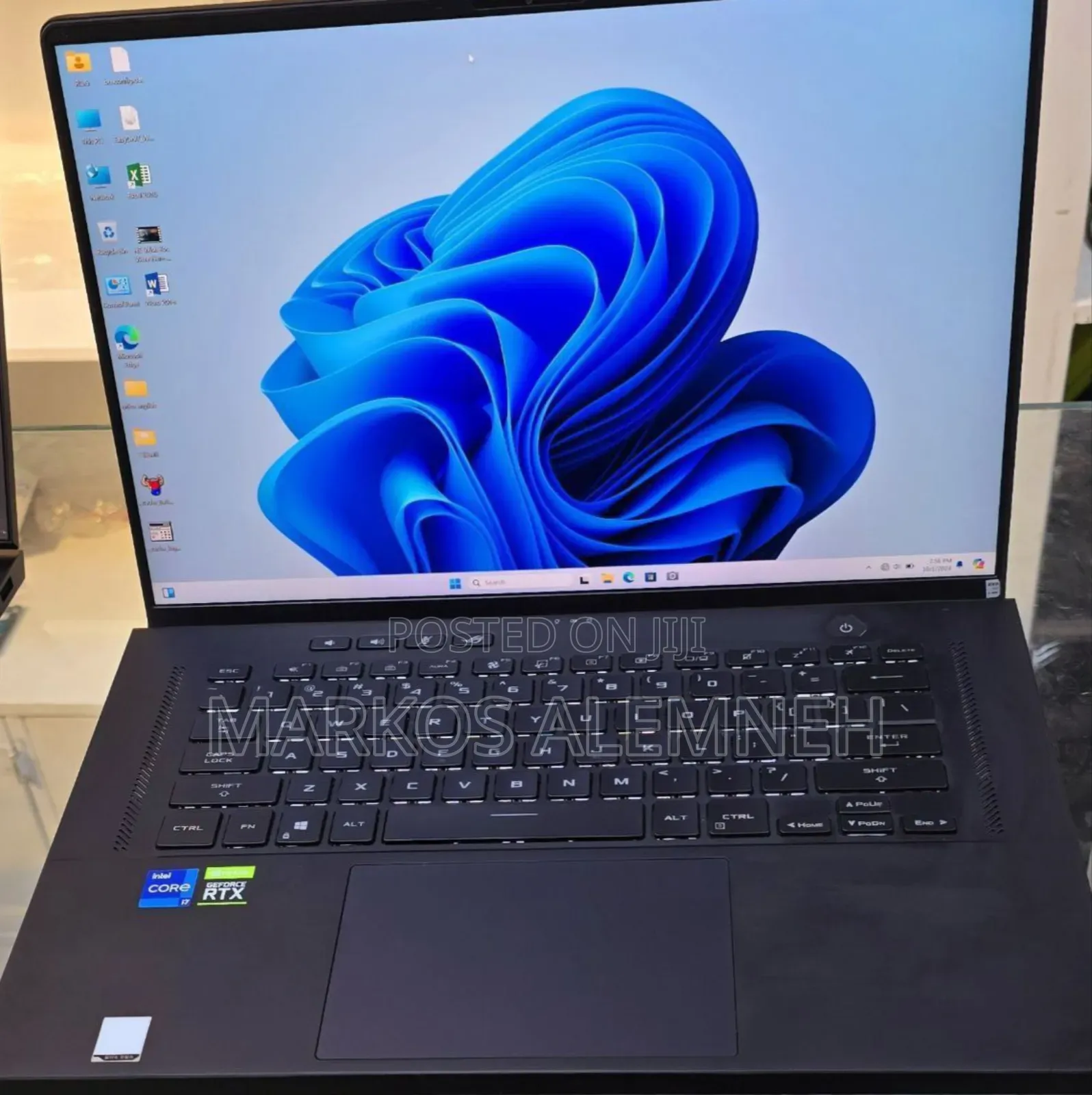 New Laptop Asus ROG Zephyrus M16 GU603HR 16GB Intel Core I7 SSD 512GB