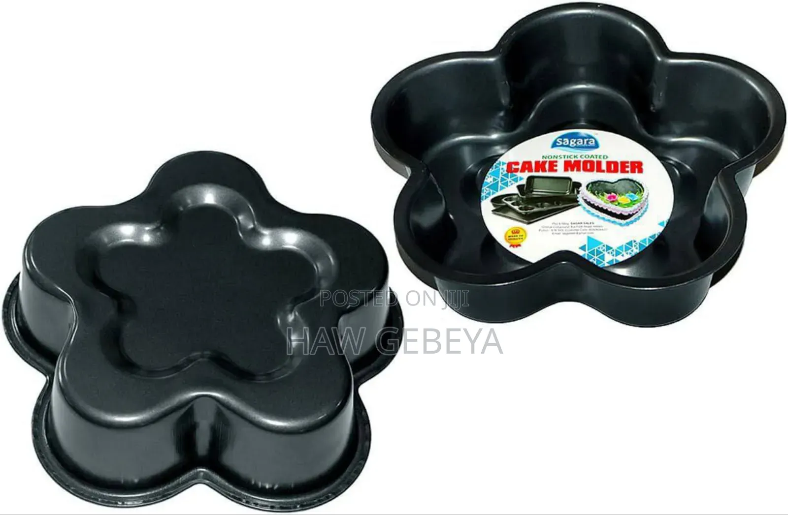 Stainless Still Flower Shape Cake Mold Non Stick