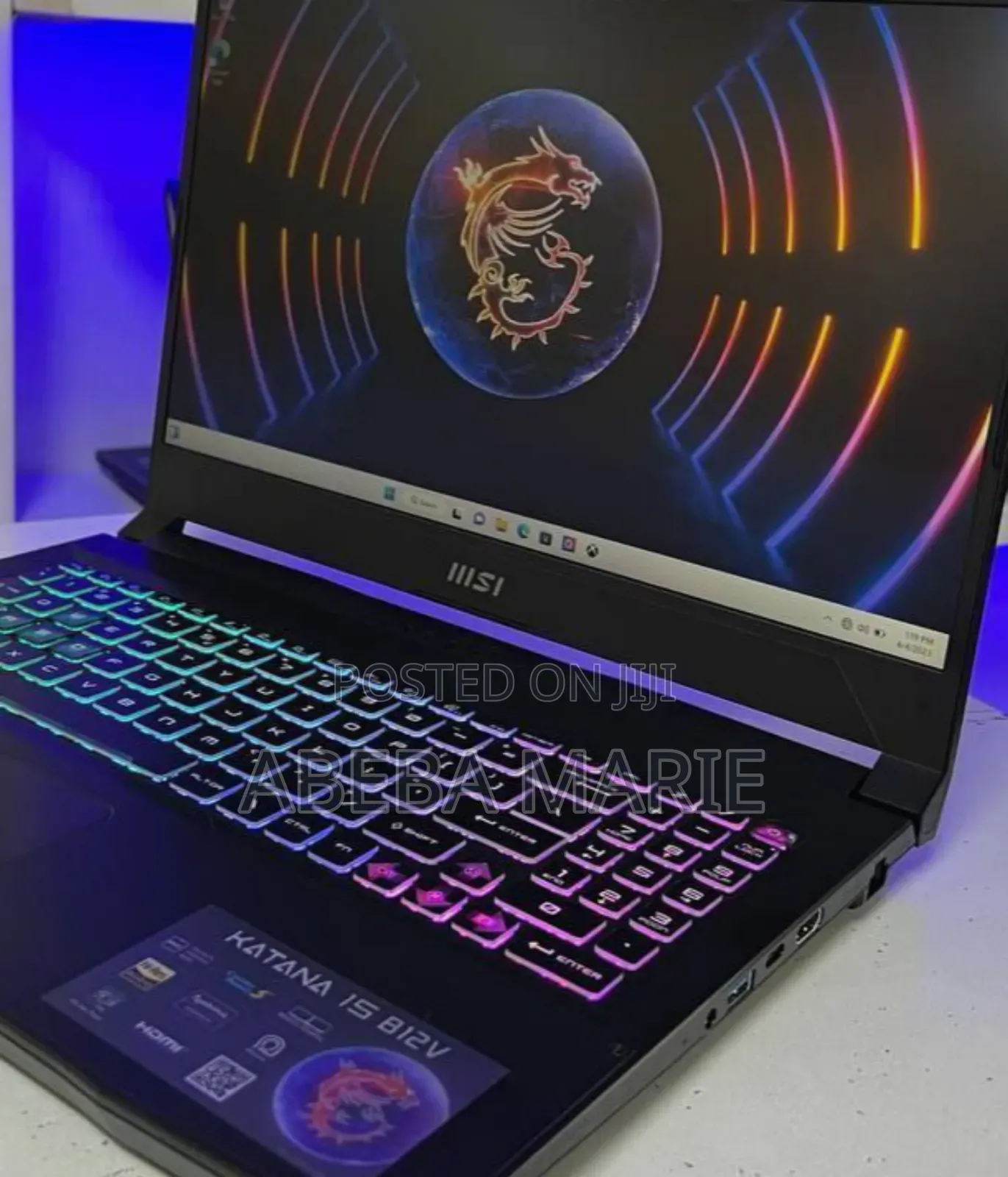 New Laptop MSI Katana 15 16GB Intel Core I7 SSD 512GB