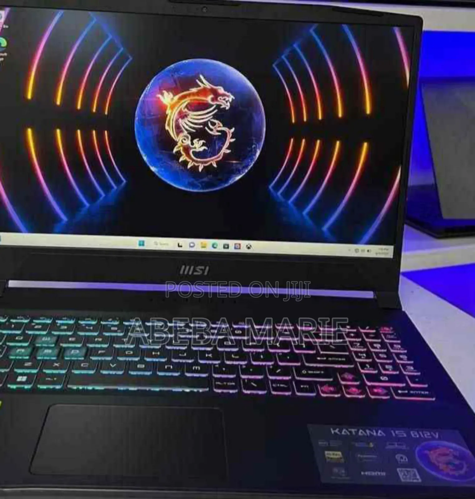 New Laptop MSI Katana 15 16GB Intel Core I7 SSD 512GB