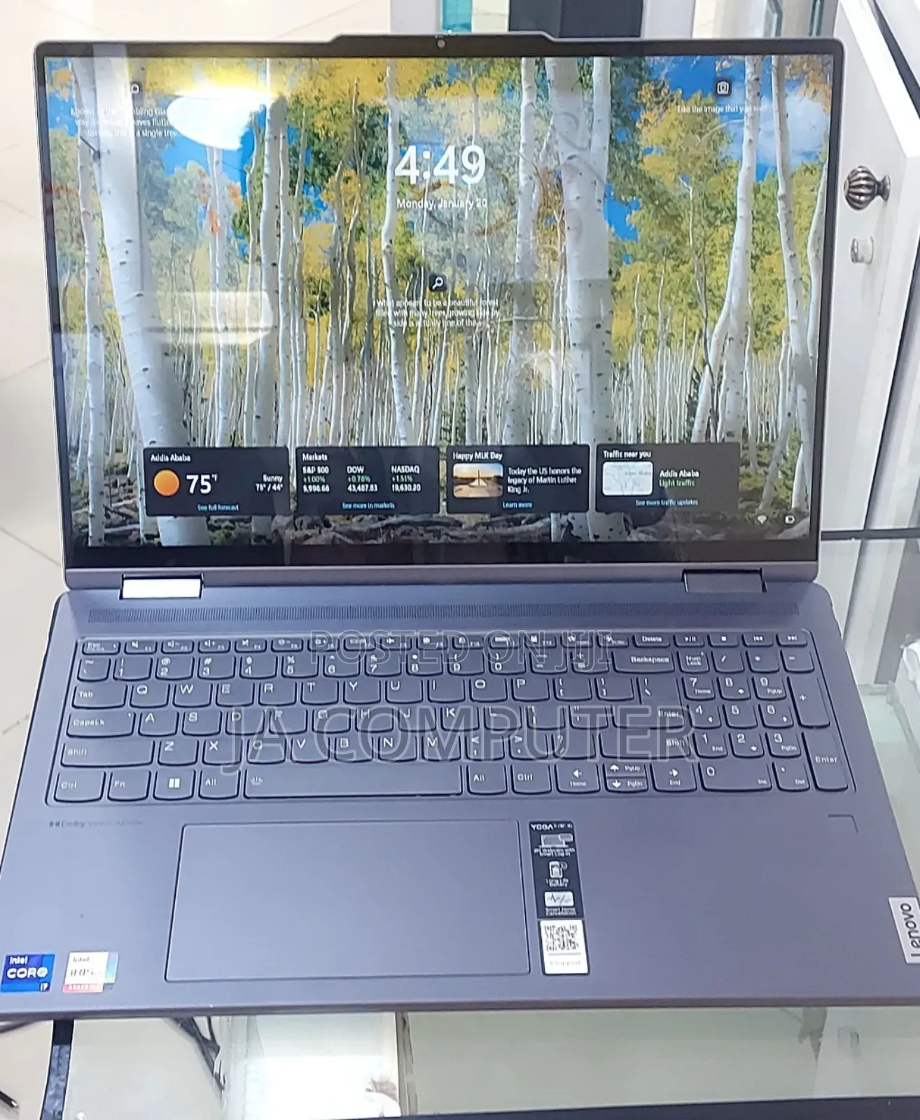 New Laptop Lenovo Yoga 7i 16GB Intel Core I7 SSD 1T