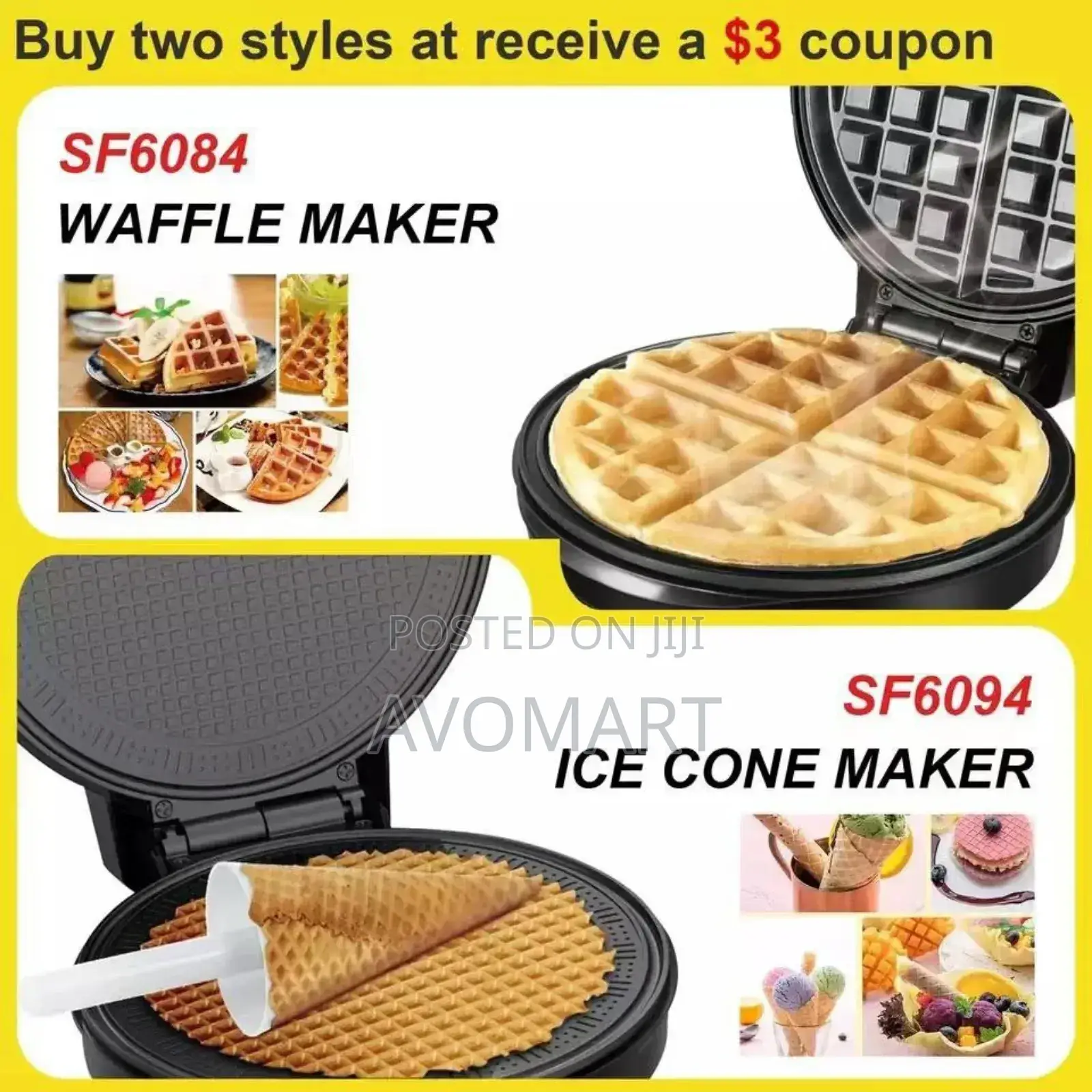 Sonifer Waffle Maker