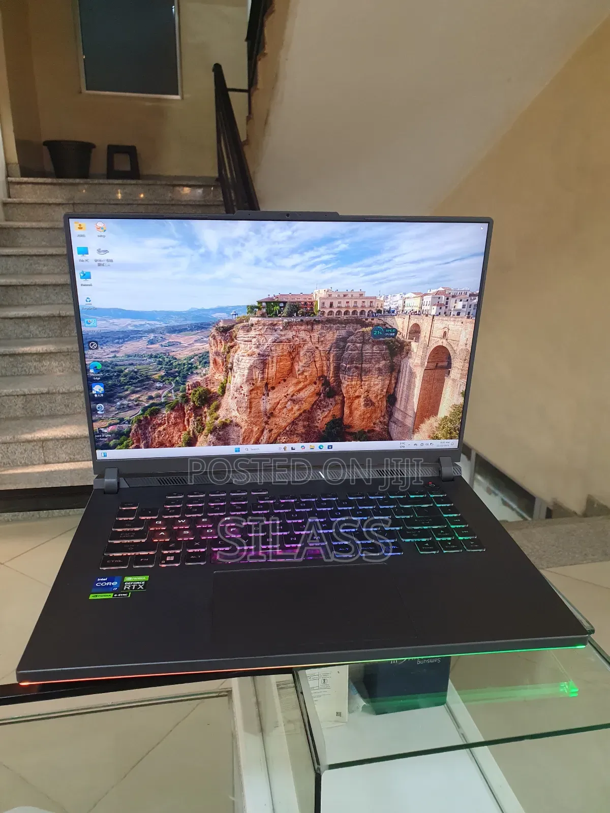 New Laptop Asus ROG Strix G15 16GB Intel Core I7 SSD 1T