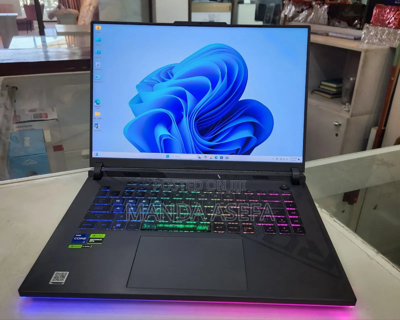 New Laptop Asus ROG Strix G15 16GB Intel Core I7 SSD 1T