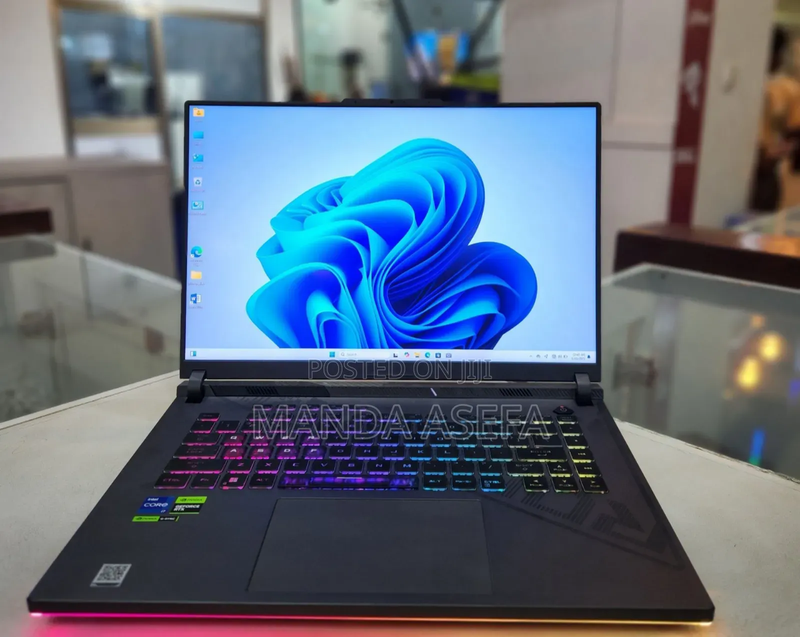 New Laptop Asus ROG Strix G15 16GB Intel Core I7 SSD 1T