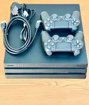 ፕሌይስቴሽን 4 Pro ጌም የተጫነበት