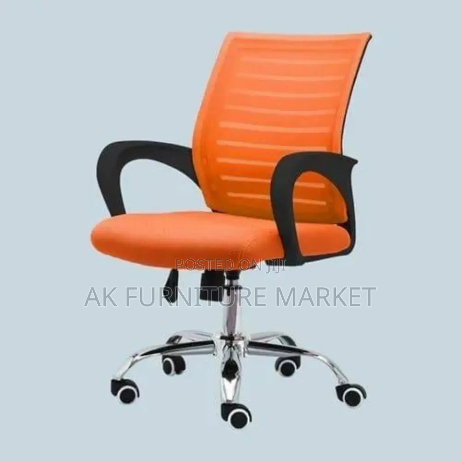 Office Chair (Orange Color)