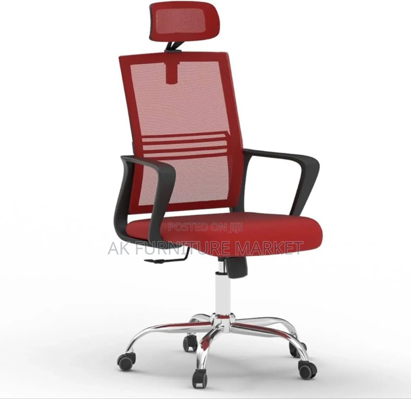 Office and Staff Chair (Red Color)