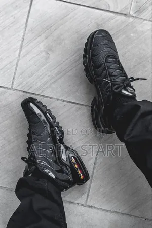 Photo - Nike Air Max PLUS Tn Triple Black: High Quality Shoes For