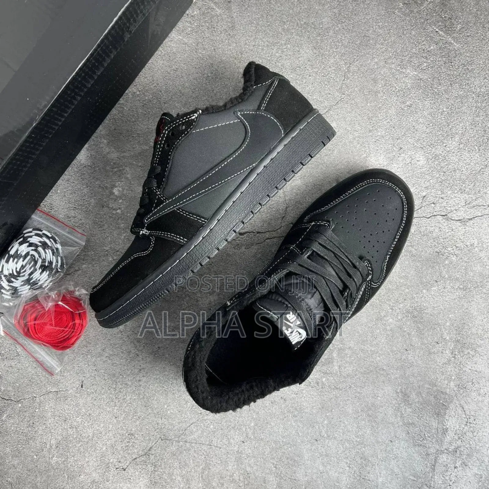 Jordan 1 Retro Low OG SP Travis Scott “Black Phantom”