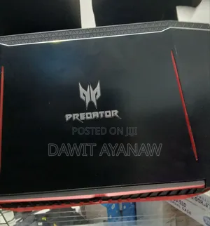 New Laptop Acer Predator Helios 300 16GB Intel Core I5 SSD 256GB