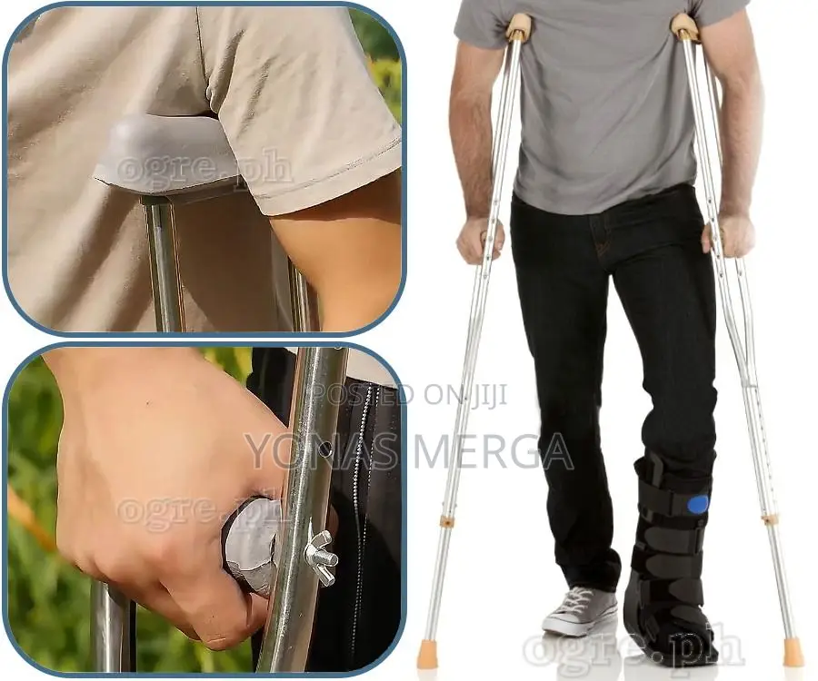 Aluminium Axillary Crutch Pair液deliver Best Possible Care