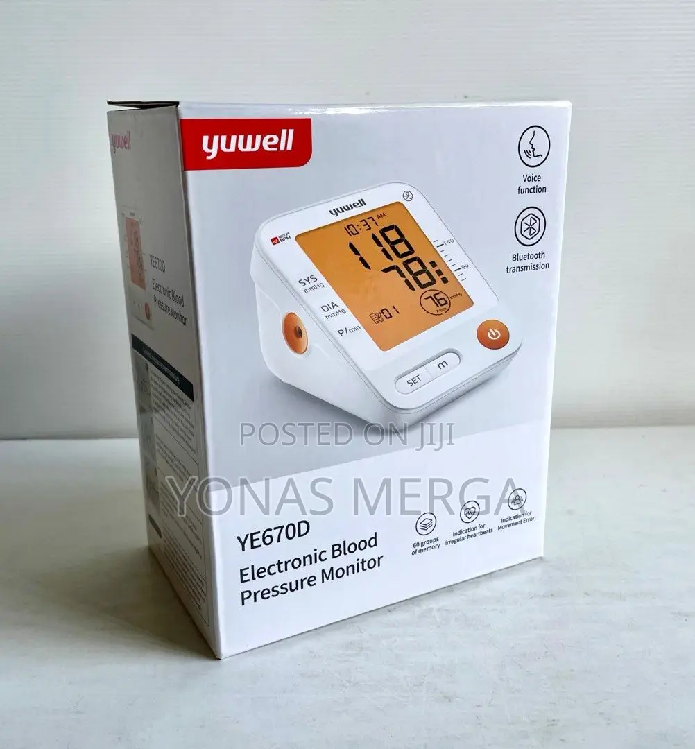 Blood Pressure Monitor LCD Digital Intelligent Measuring