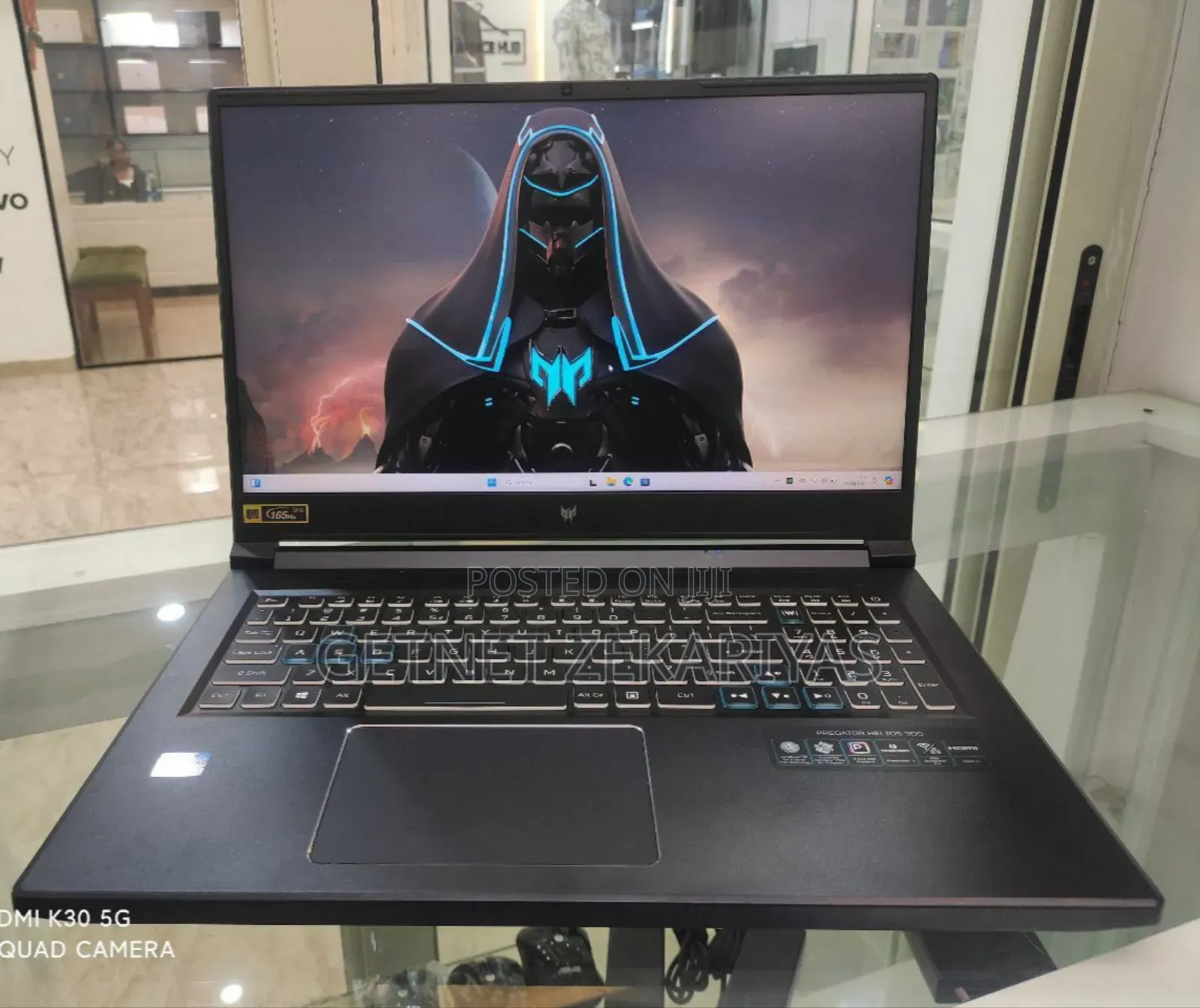 New Laptop Acer Predator Helios 300 16GB Intel Core I9 SSD 1T