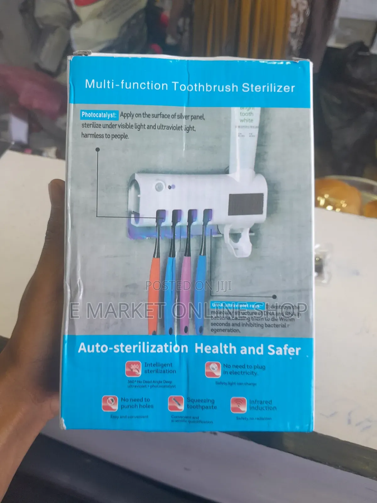 ኦሪጅናል Toothbrush Sterilizer