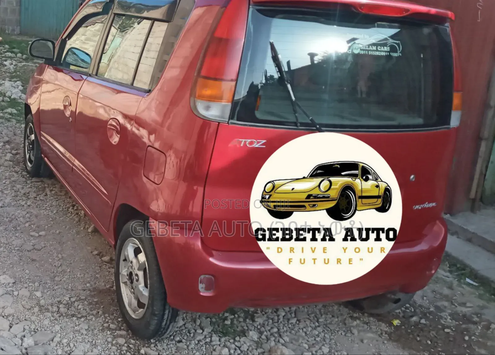 Hyundai Atos 1998 Red