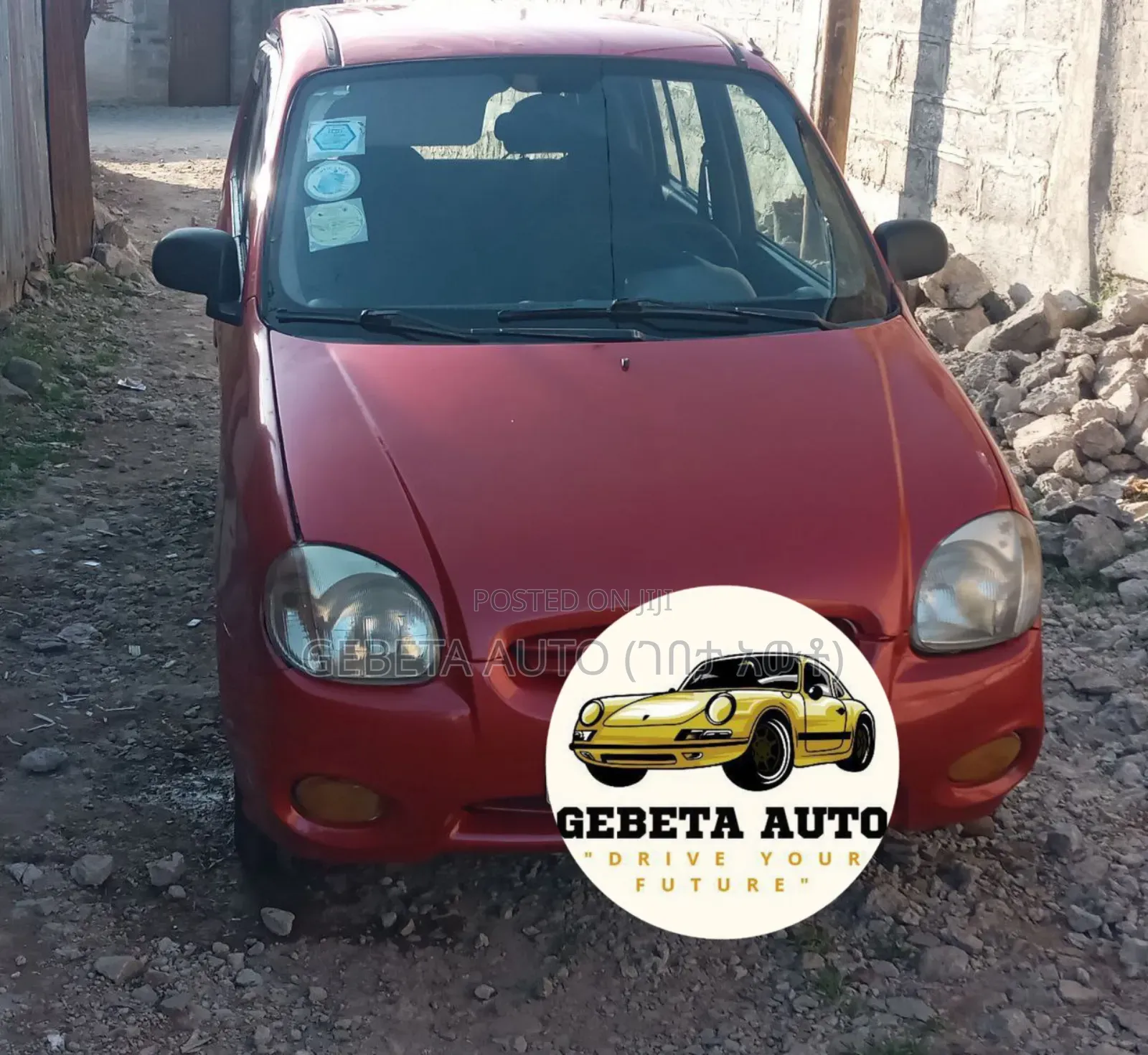 Hyundai Atos 1998 Red