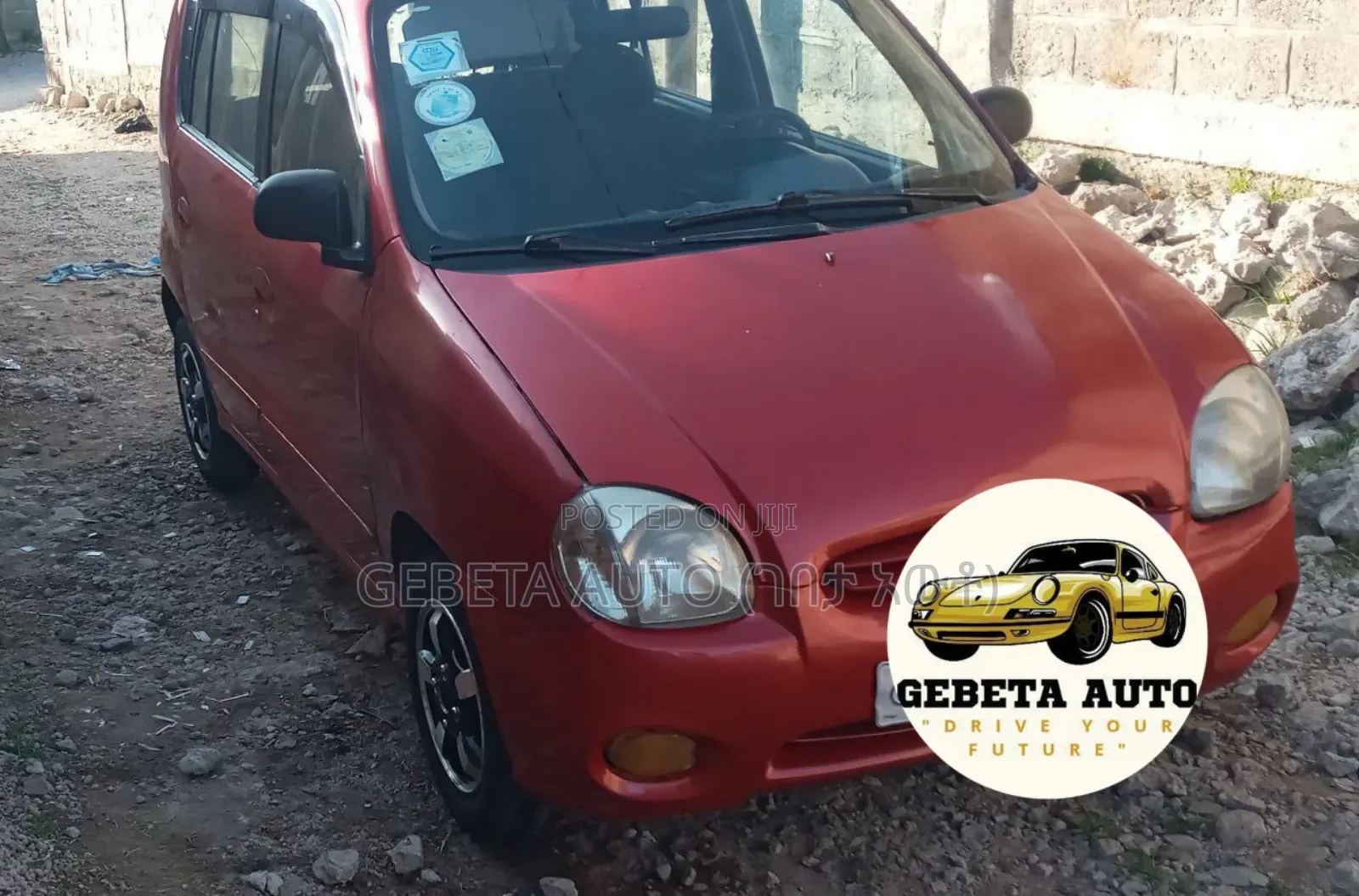 Hyundai Atos 1998 Red