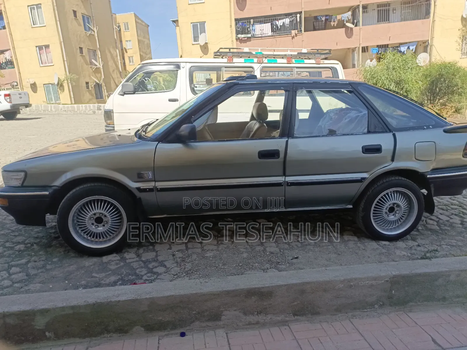 Toyota Corolla 1.8 D Hatchback 1989 Gray