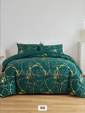 Photo - Bed Comfort Green Golden Strip