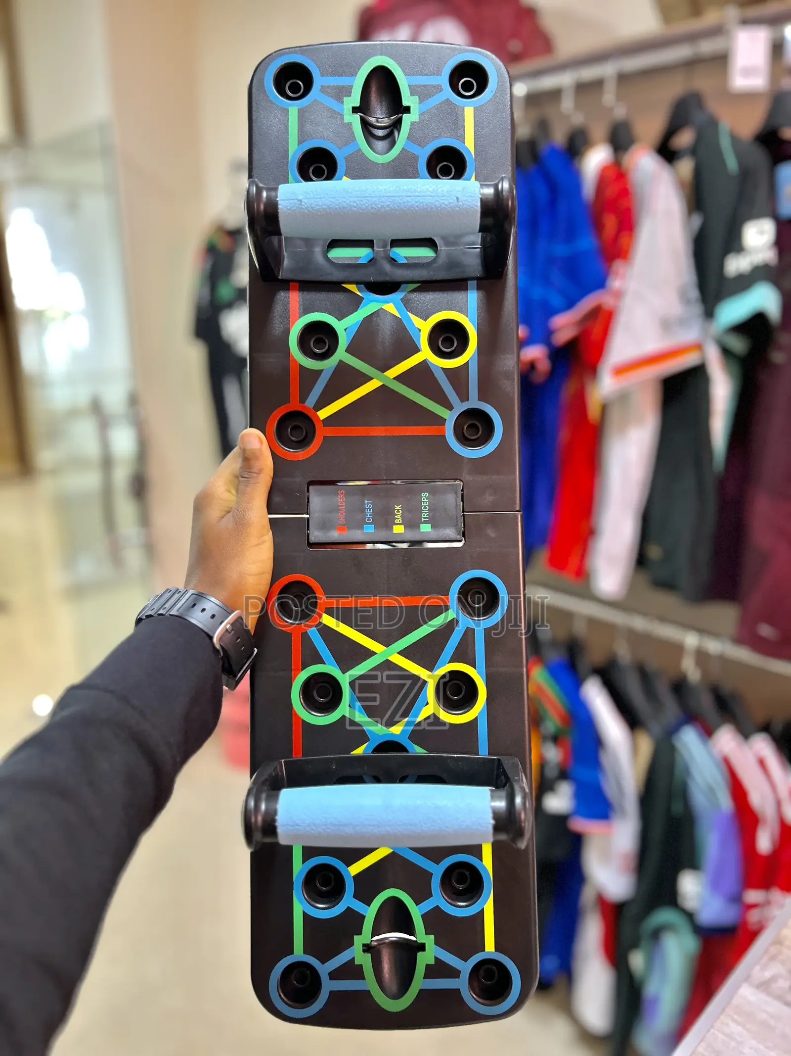 Restocked Push Up Rack