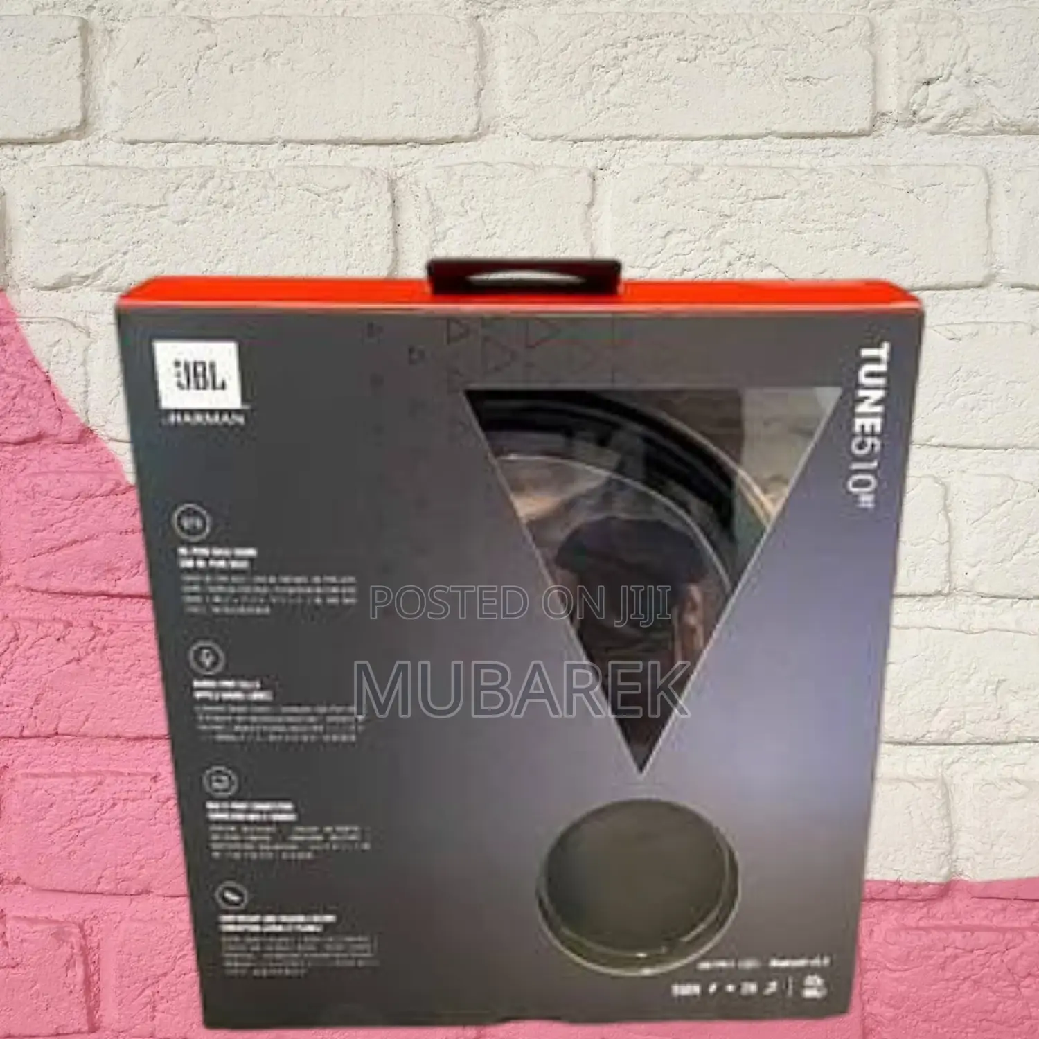 JBL Tune 510bt Gentle Easy Control on Ear Cups