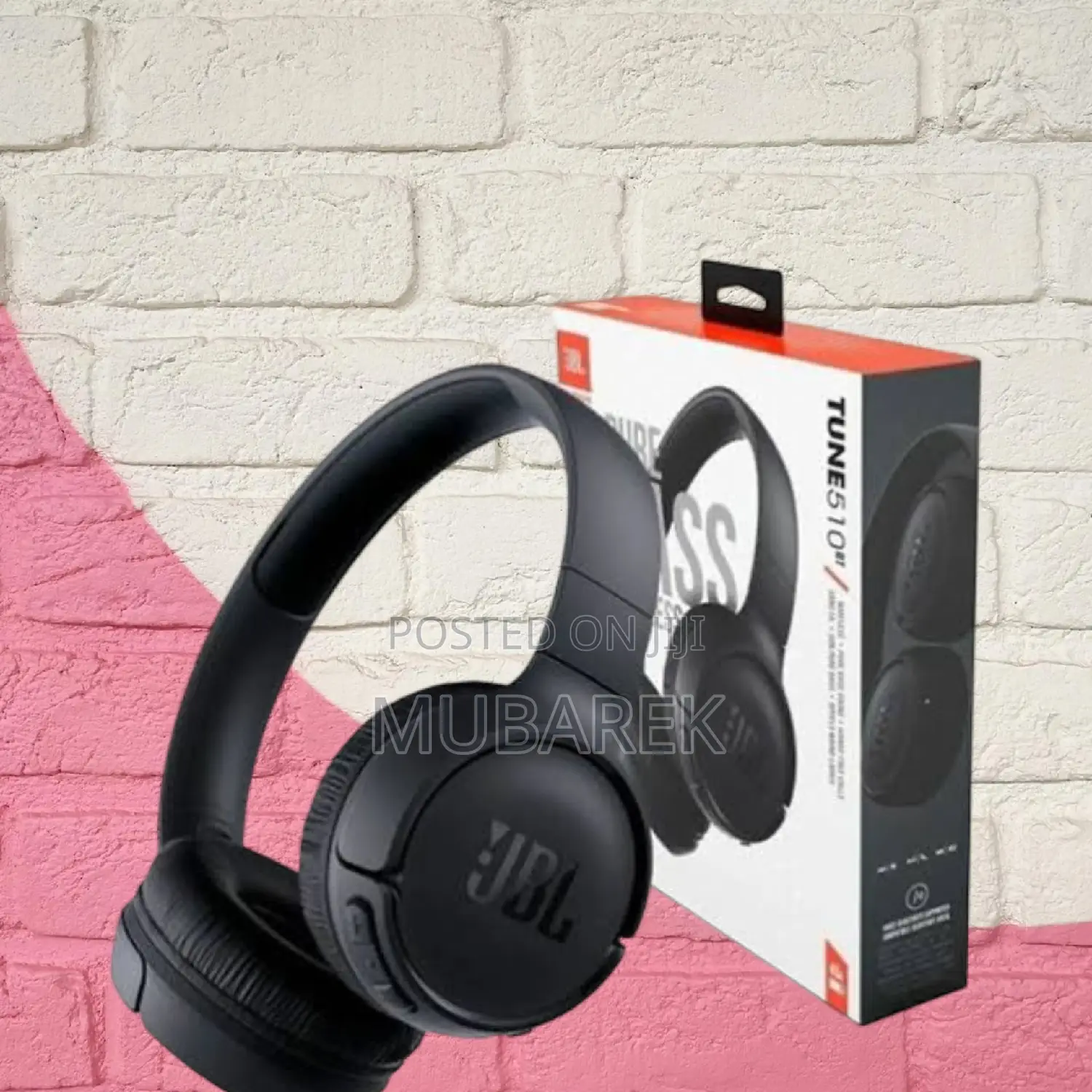 JBL Tune 510bt Gentle Easy Control on Ear Cups