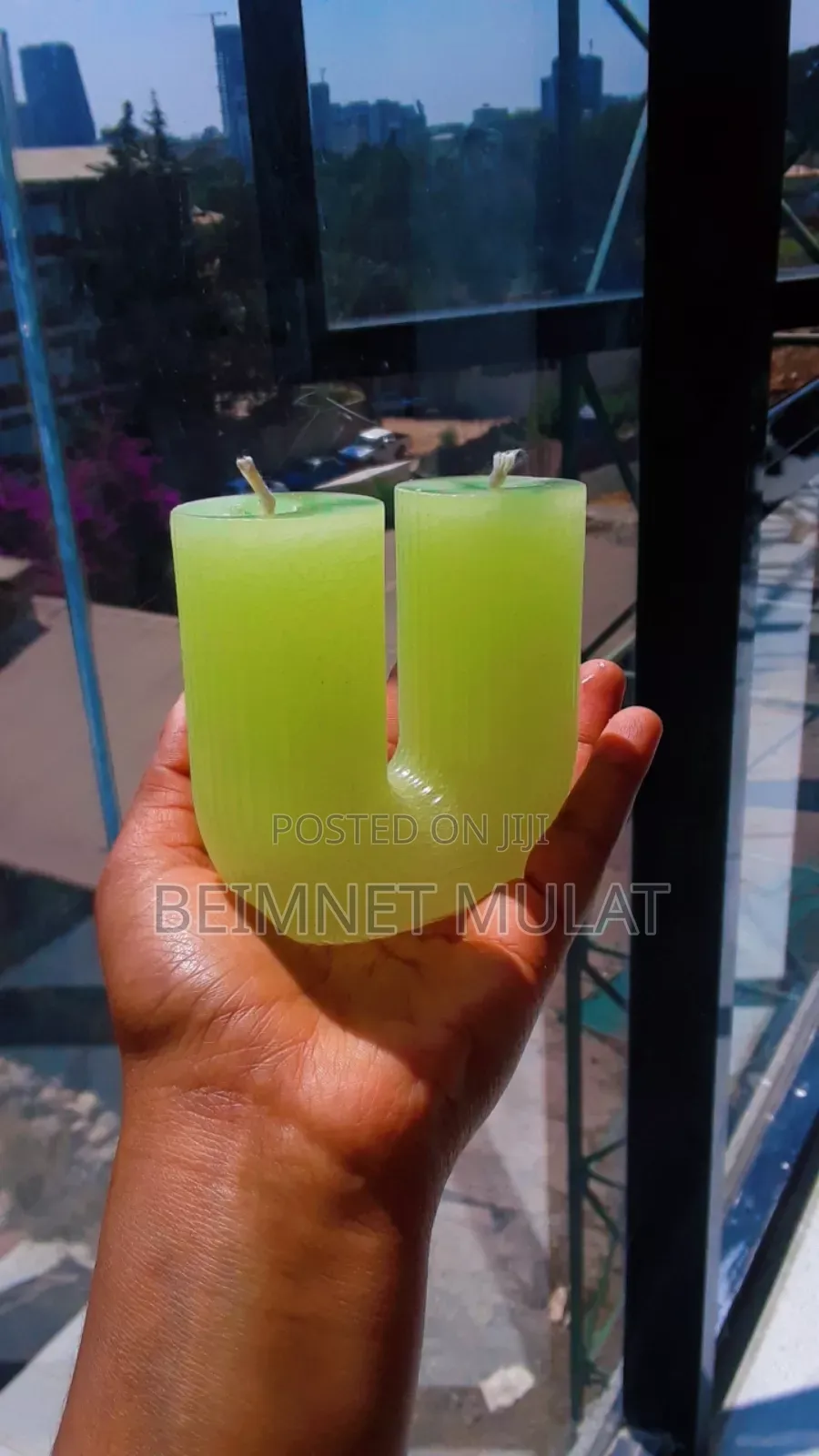 Bubble & U Shaped Candles