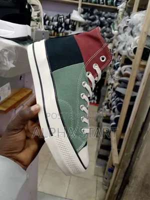 Photo - Converse All Star Green/Read/Higher Quality Shoes for You