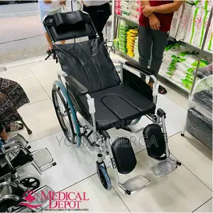 Photo - Wheelchair Folding Wheelchair翹vgagv Portable Comfort探ዊልቼር