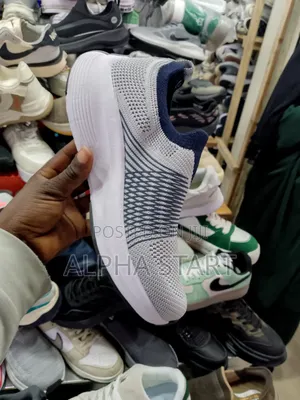 Skechers White Blue Smooth Quality Sneakers for You