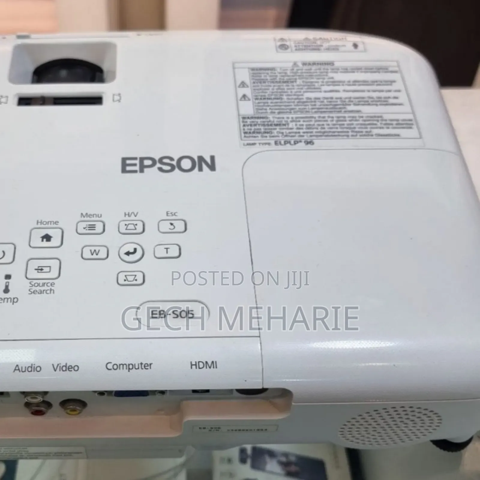EPSON Projector Model Name: EB-S05 With Bag Hardwa1