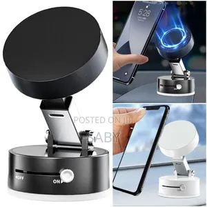 Vacuum Suction Phone Holder Is