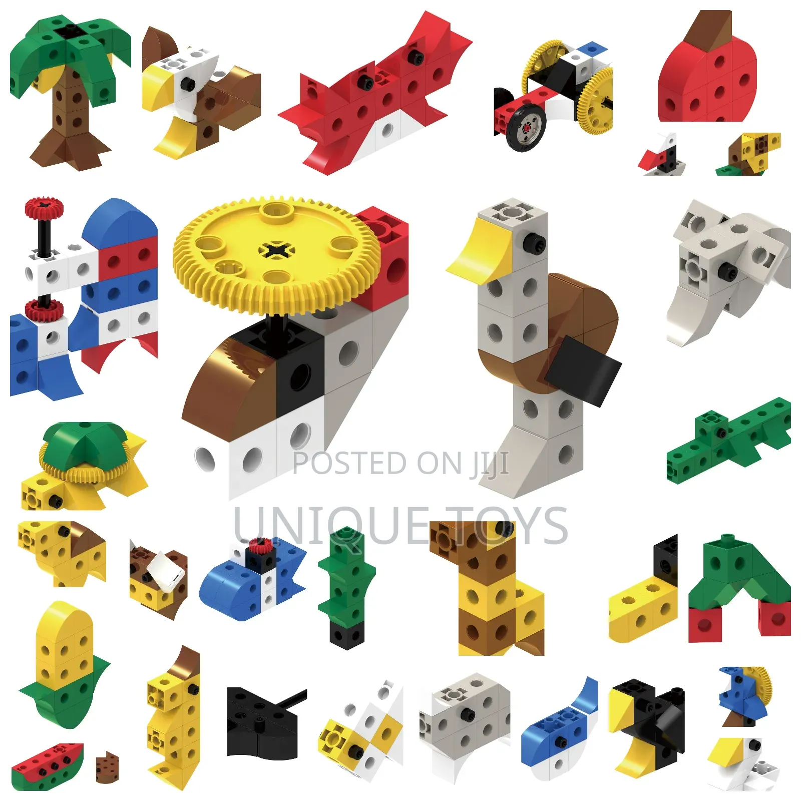 Creative World STEM Building Blocks Set, 40 Models, 888 PCS