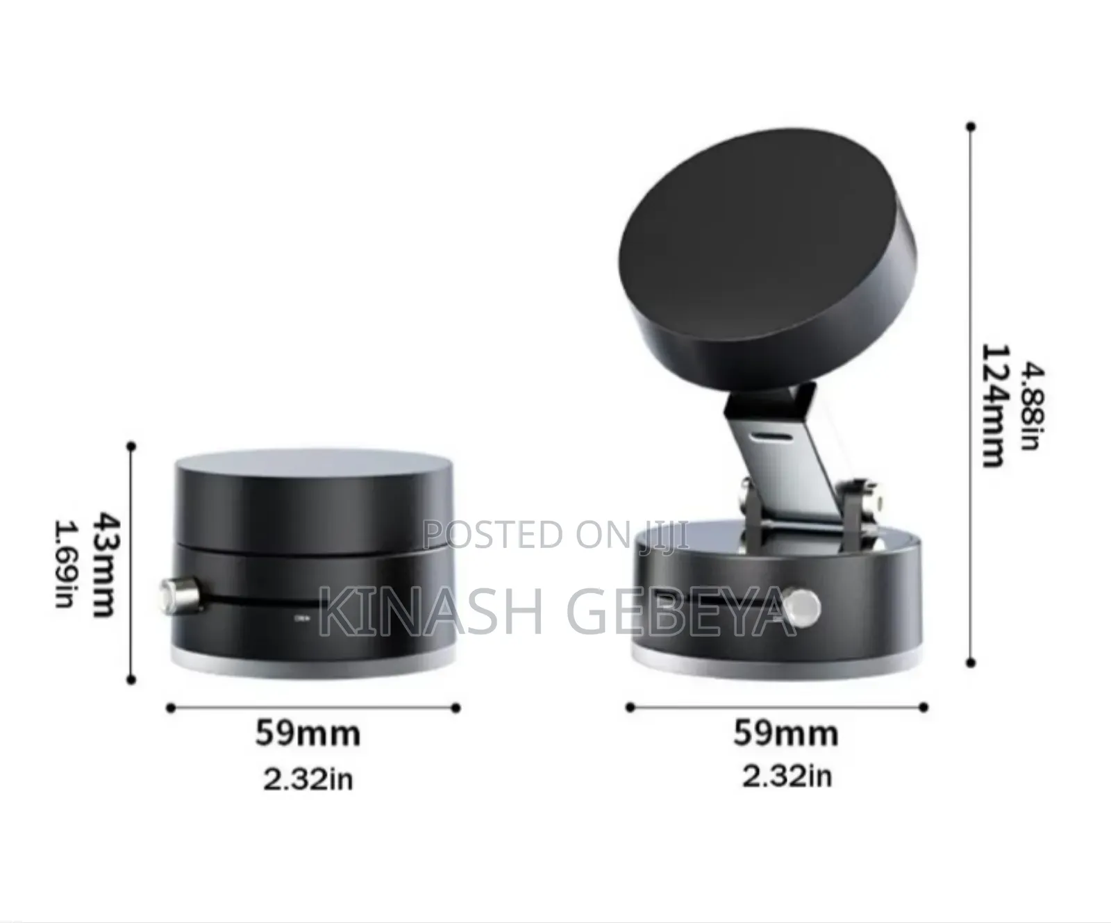 Vacuum Suction Phone Holder