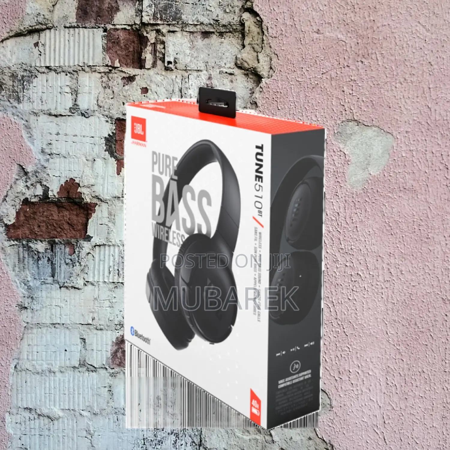 JBL Tune 510bt Typical Comfortable Ear Cushions Included