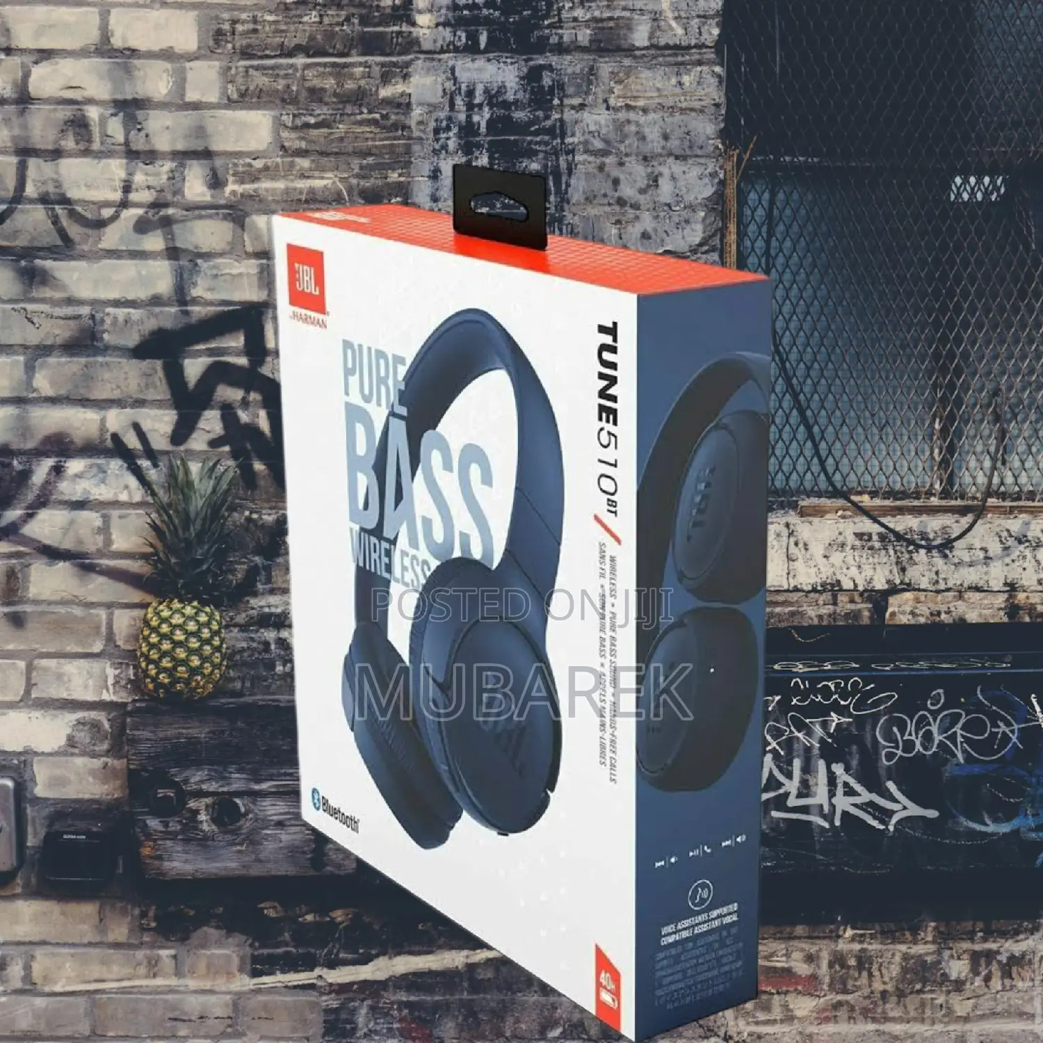 JBL TUNE 510BT Typical Voice Assistant Integration Enabled