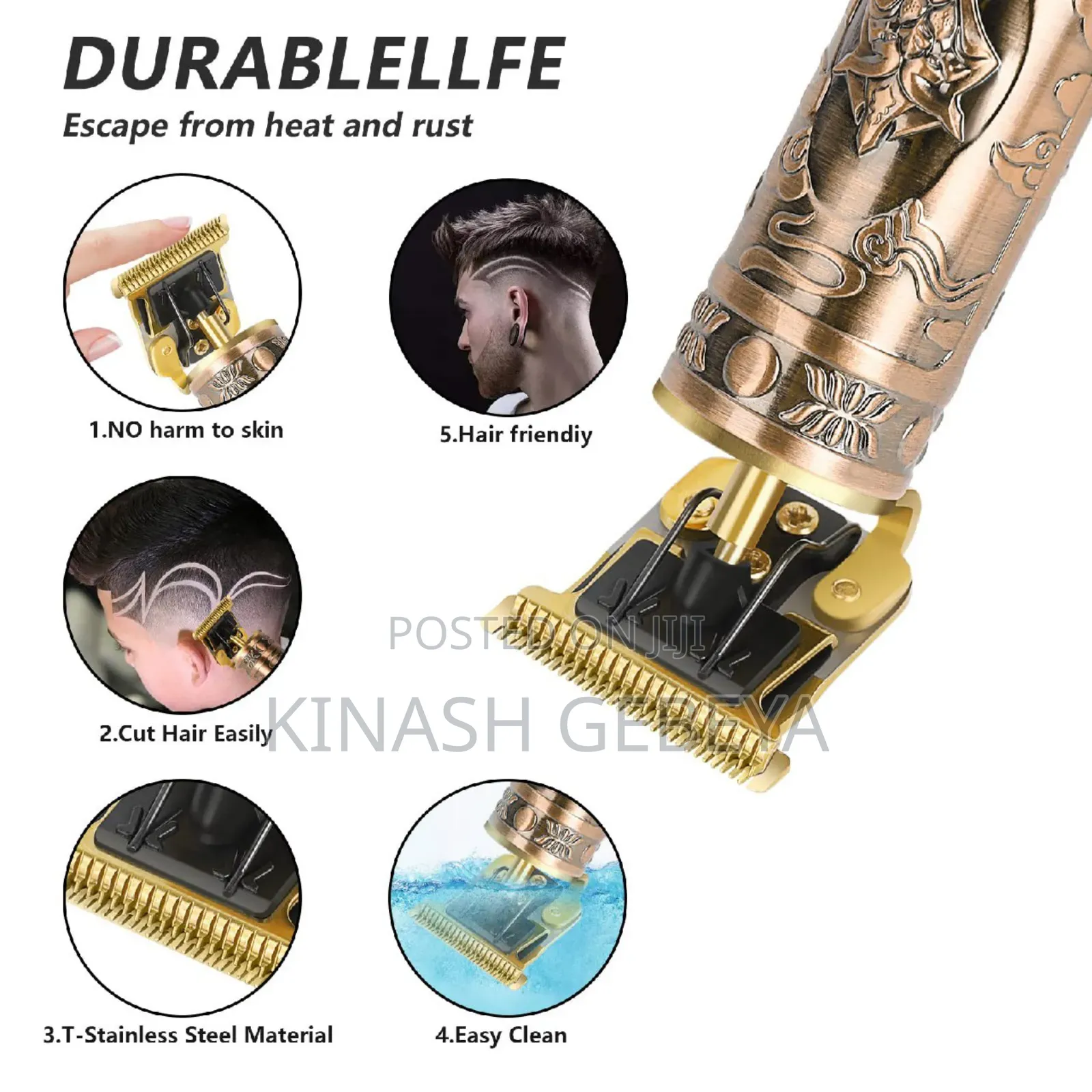 Akova Proffessional Hair Clipper(ዘመናዊ ቶንዶስ)