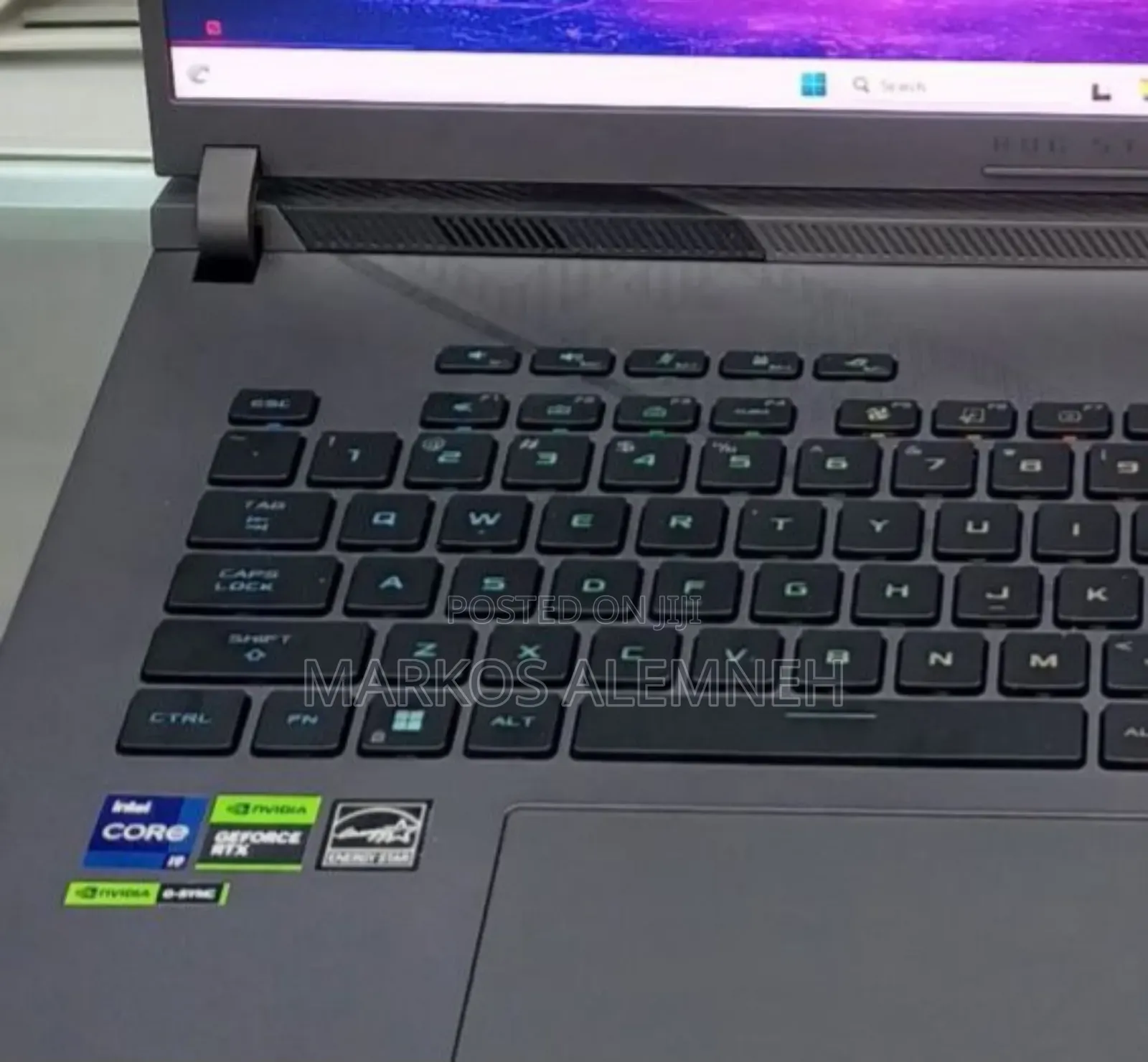 New Laptop Asus ROG Strix G15 32GB Intel Core I9 SSD 1T