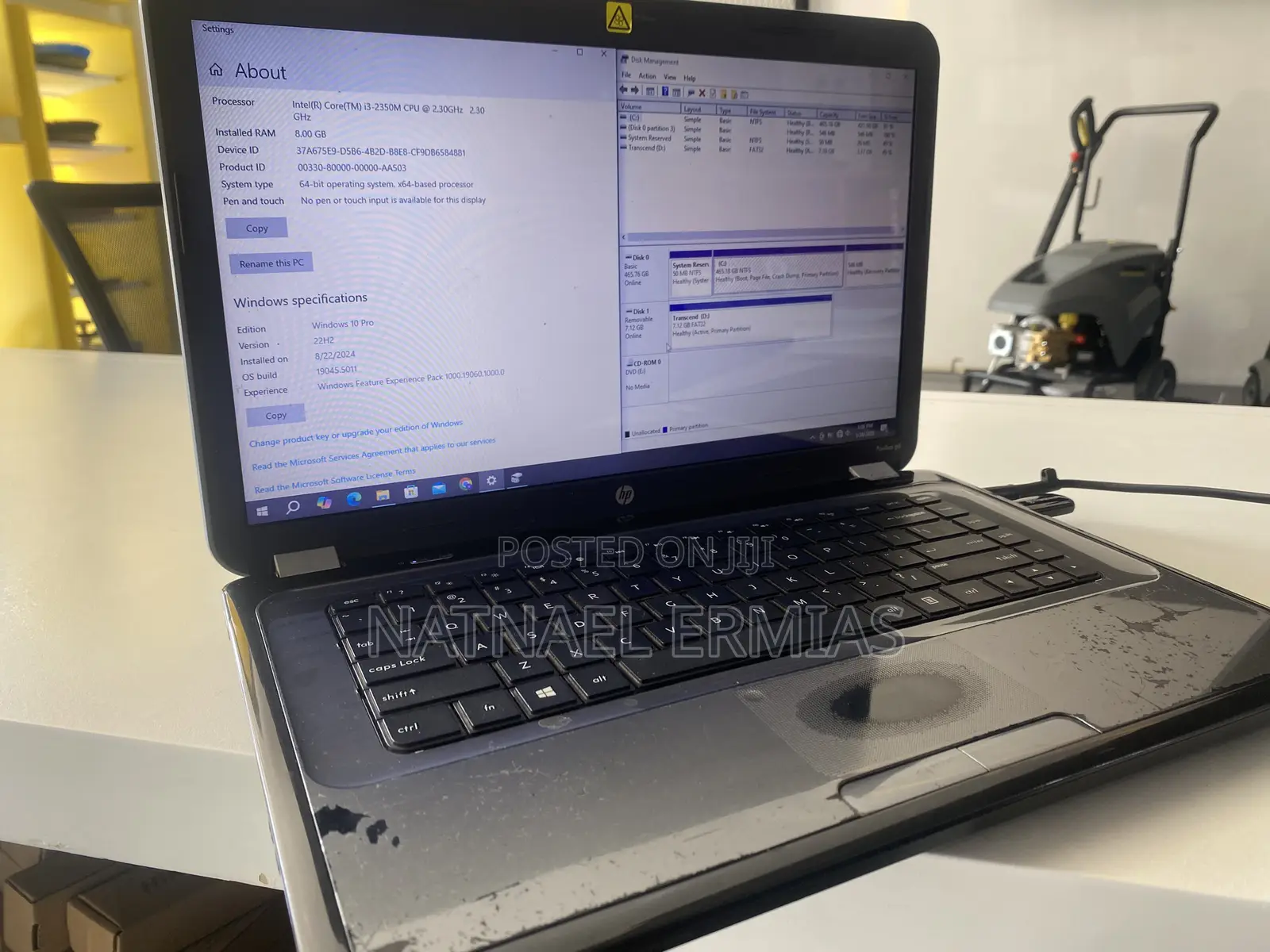 Laptop HP Pavilion G6 8GB Intel Core i3 HDD 500GB