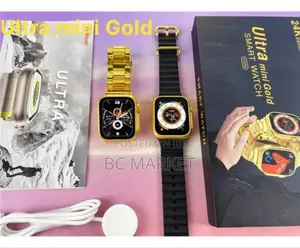 Photo - Golden Look Double Band Smart Watch