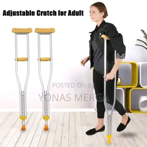 Photo - Height Adjustable Crutches鑫caremax Medical Elbow Crutch