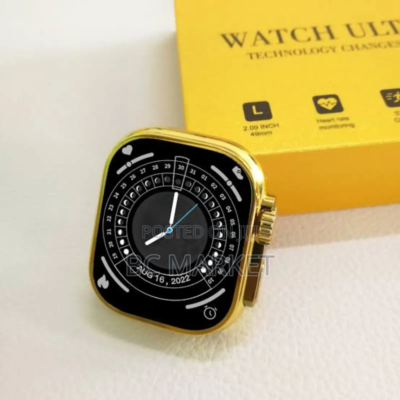 Ultra HD Display Smart Watch Two Strap