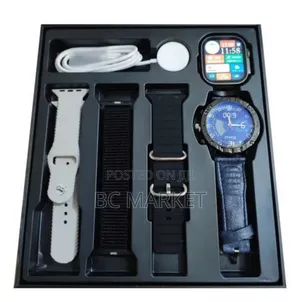 Two Watch, Flash Light With 3 Straps