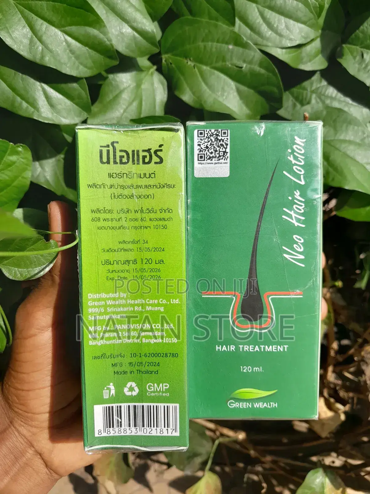 Original Neo Hair Lotion Regrowth Made in Thailand