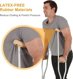 Aluminum Crutches蝕 Foam Armpit Set, So That the Patients