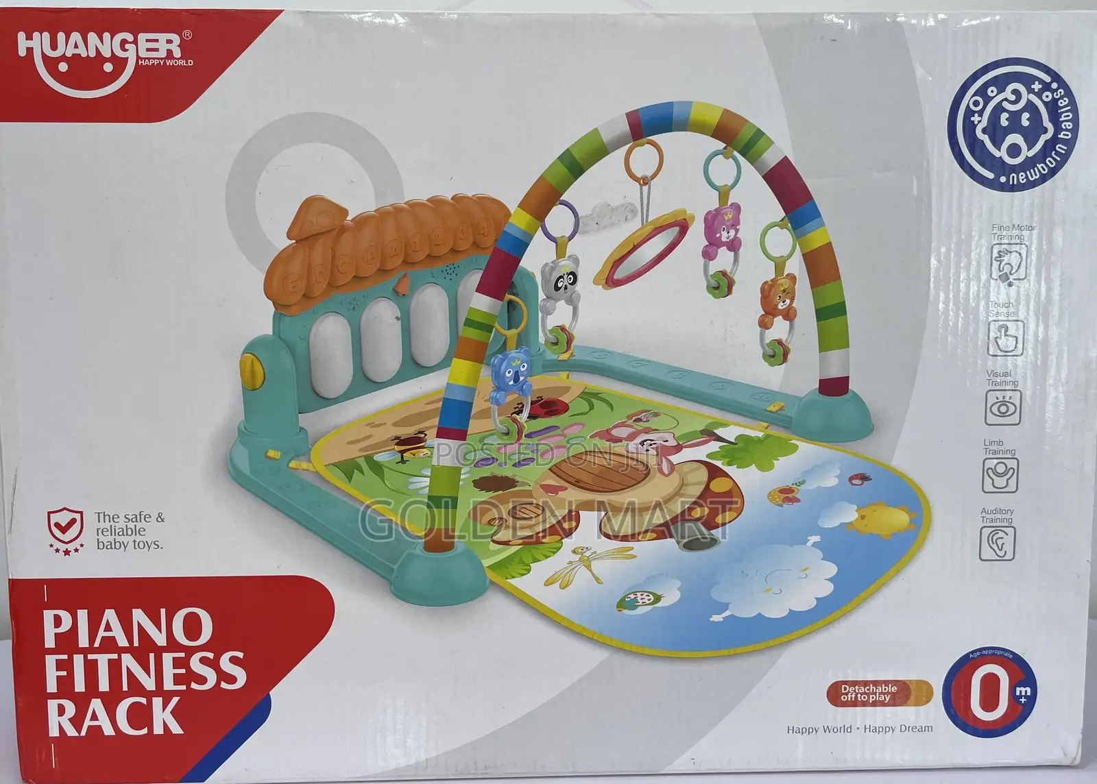 Baby Piano Fitness Play Gym Mat Educational Activity
