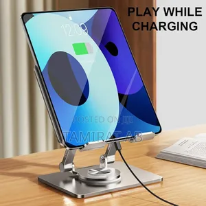 Foldable 360° Rotatable Tablet Stand for Desk